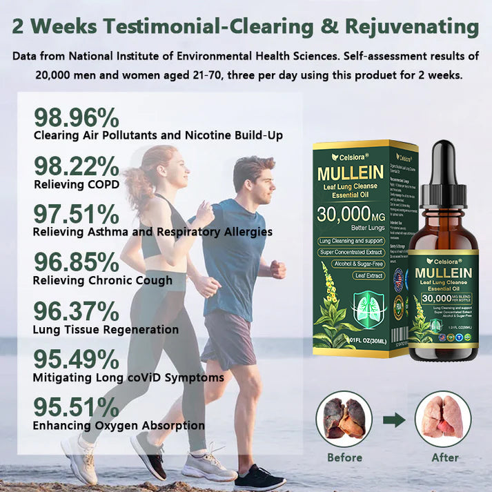 ✅𝐔𝐒 𝐎𝐟𝐟𝐢𝐜𝐢𝐚𝐥 𝐒𝐭𝐨𝐫𝐞|𝐂𝐞𝐥𝐬𝐢𝐨𝐫𝐚® 𝐎𝐫𝐠𝐚𝐧𝐢𝐜 𝐌𝐮𝐥𝐥𝐞𝐢𝐧 𝐋𝐞𝐚𝐟 𝐋𝐮𝐧𝐠 𝐂𝐥𝐞𝐚𝐧𝐬𝐞 𝐄𝐬𝐬𝐞𝐧𝐭𝐢𝐚𝐥 𝐎𝐢𝐥 (🫁Cough, wheezing, shortness of breath, sputum, stuffy nose, bronchitis, bronchitis, allergy symptoms, lung discomfort💝)