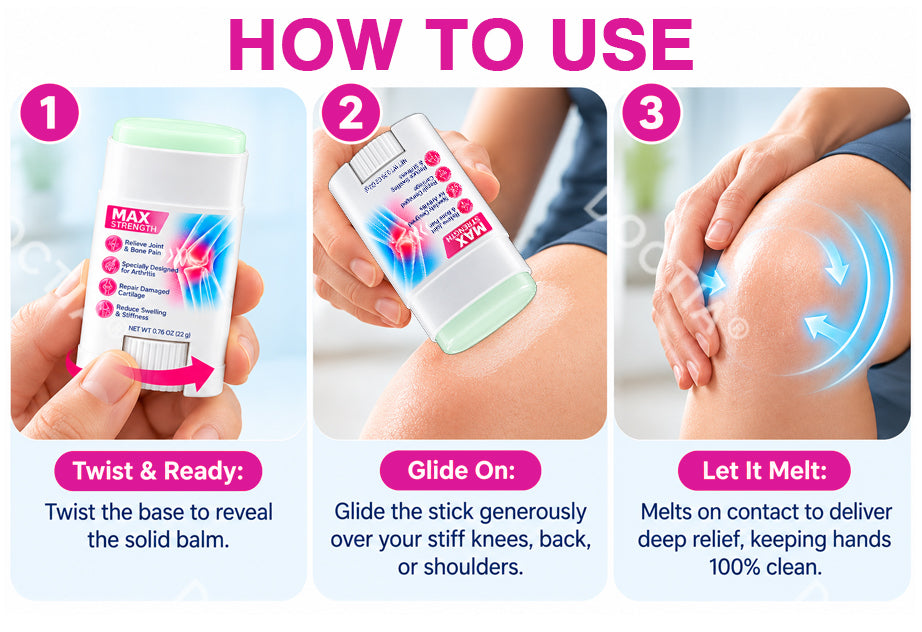 ✅🇺🇸 Official Store: DOCTIA® Pain-Relief Bone-Healing Balm Stick