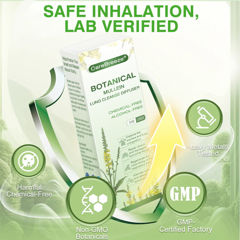 💝✅𝐔𝐒 𝐎𝐰𝐧𝐞𝐝 𝐚𝐧𝐝 𝐎𝐩𝐞𝐫𝐚𝐭𝐞𝐝：𝐂𝐚𝐫𝐞𝐁𝐫𝐞𝐞𝐳𝐞® 𝐁𝐨𝐭𝐚𝐧𝐢𝐜𝐚𝐥 𝐌𝐮𝐥𝐥𝐞𝐢𝐧 𝐋𝐮𝐧𝐠 𝐂𝐥𝐞𝐚𝐧𝐬𝐞 𝐃𝐢𝐟𝐟𝐮𝐬𝐞𝐫(🫁Cough, wheezing, shortness of breath, sputum, stuffy nose, bronchitis, bronchitis, allergy symptoms, lung discomfort💝)