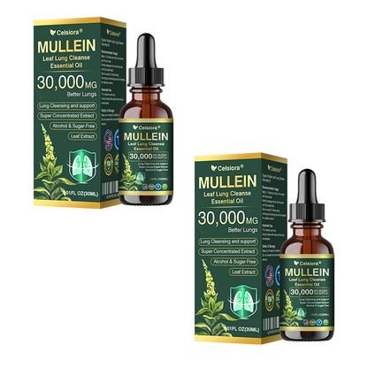 ✅𝐔𝐒 𝐎𝐟𝐟𝐢𝐜𝐢𝐚𝐥 𝐒𝐭𝐨𝐫𝐞|𝐂𝐞𝐥𝐬𝐢𝐨𝐫𝐚® 𝐎𝐫𝐠𝐚𝐧𝐢𝐜 𝐌𝐮𝐥𝐥𝐞𝐢𝐧 𝐋𝐞𝐚𝐟 𝐋𝐮𝐧𝐠 𝐂𝐥𝐞𝐚𝐧𝐬𝐞 𝐄𝐬𝐬𝐞𝐧𝐭𝐢𝐚𝐥 𝐎𝐢𝐥 (🫁Cough, wheezing, shortness of breath, sputum, stuffy nose, bronchitis, bronchitis, allergy symptoms, lung discomfort💝)