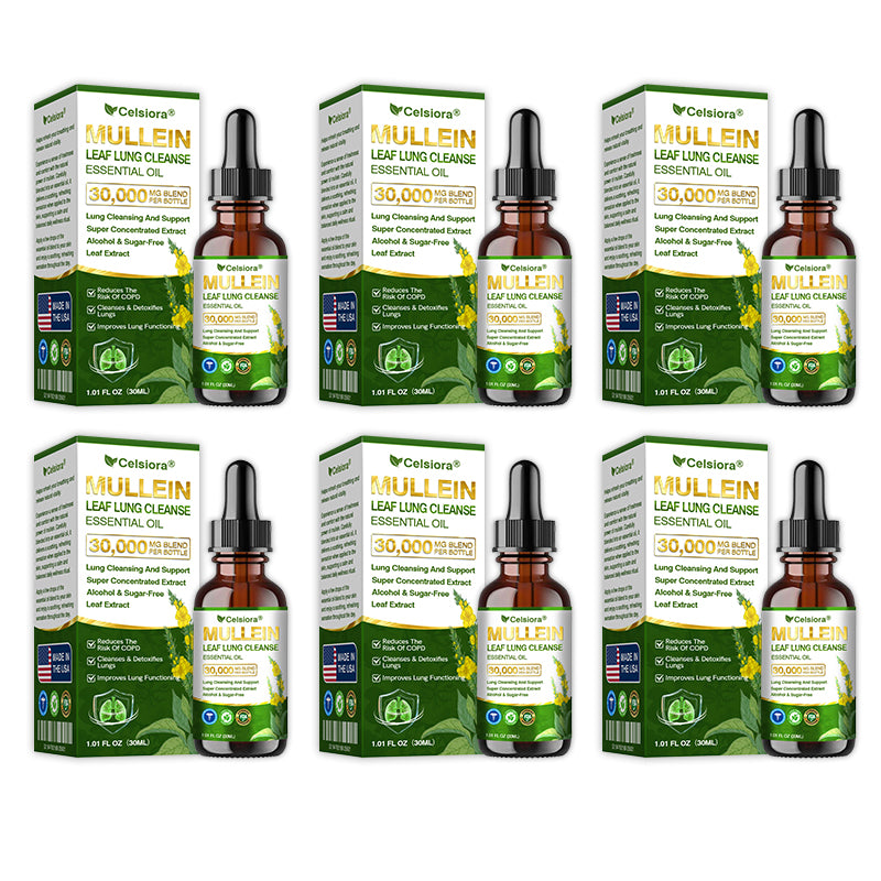💝✅𝐔𝐒 𝐎𝐟𝐟𝐢𝐜𝐢𝐚𝐥 𝐒𝐭𝐨𝐫𝐞|𝐂𝐞𝐥𝐬𝐢𝐨𝐫𝐚® 𝐎𝐫𝐠𝐚𝐧𝐢𝐜 𝐌𝐮𝐥𝐥𝐞𝐢𝐧 𝐋𝐞𝐚𝐟 𝐋𝐮𝐧𝐠 𝐂𝐥𝐞𝐚𝐧𝐬𝐞 𝐄𝐬𝐬𝐞𝐧𝐭𝐢𝐚𝐥 𝐎𝐢𝐥 (💖Cough, wheezing, shortness of breath, sputum, stuffy nose, bronchitis, bronchitis, allergy symptoms, lung discomfort💝)