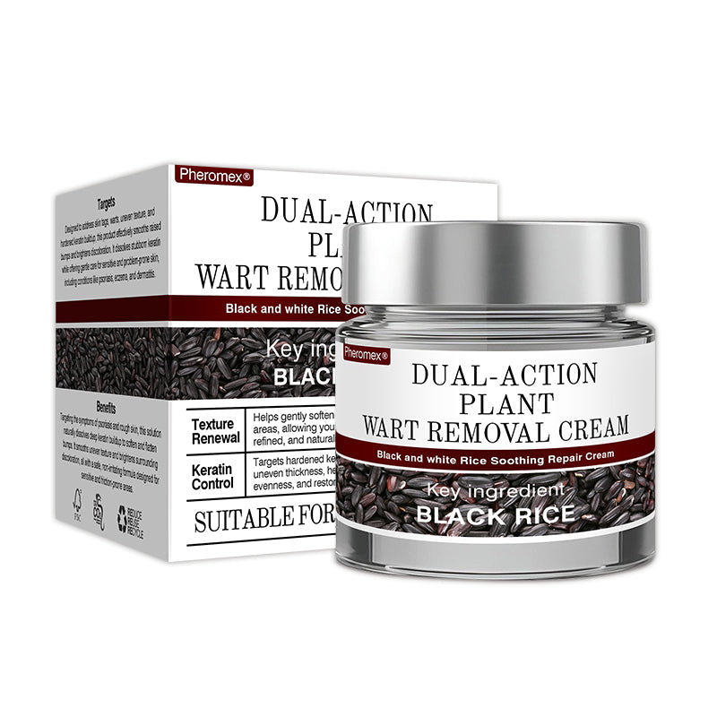 🐵✅US Owned and Operated：Pheromex®Dual-Action Plant Wart Removal Cream（👨‍⚕️Skin Tags,Acne,Hyperpigmentation,Eczema,Psoriasis,Rosacea,Warts)