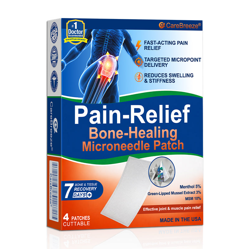 ✅🇺🇸 CareBreeze® Pain-Relief Bone-Healing Microneedle Patch