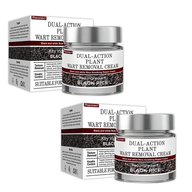 🐵✅US Owned and Operated：Pheromex®Dual-Action Plant Wart Removal Cream（👨‍⚕️Skin Tags,Acne,Hyperpigmentation,Eczema,Psoriasis,Rosacea,Warts)