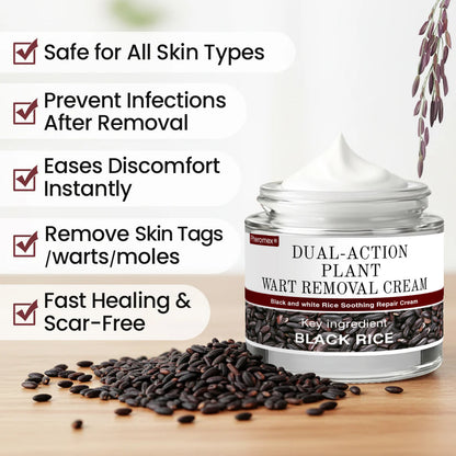 🐵✅US Owned and Operated：Pheromex®Dual-Action Plant Wart Removal Cream（👨‍⚕️Skin Tags,Acne,Hyperpigmentation,Eczema,Psoriasis,Rosacea,Warts)