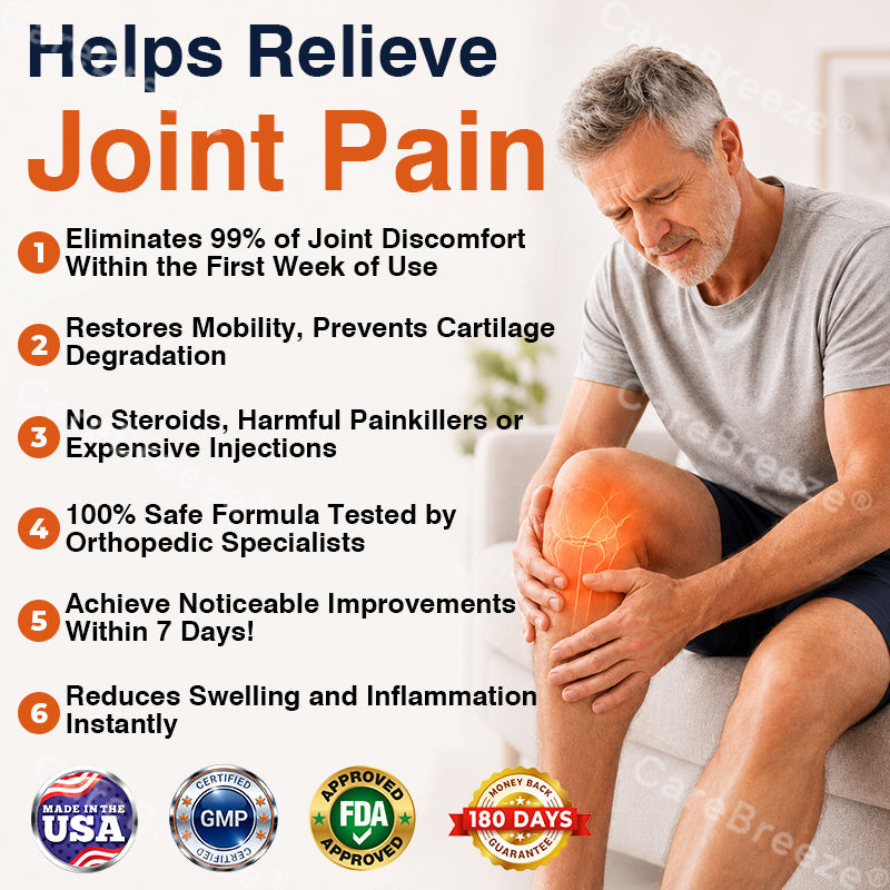 🦵✅🇺🇸 CareBreeze® Pain-Relief Bone-Healing Microneedle Patch(🧑‍⚕️Reducing joint swelling, pain, stiffness, redness, warmth, soreness, and joint fatigue)