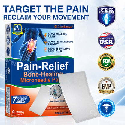 ✅🇺🇸 CareBreeze® Pain-Relief Bone-Healing Microneedle Patch