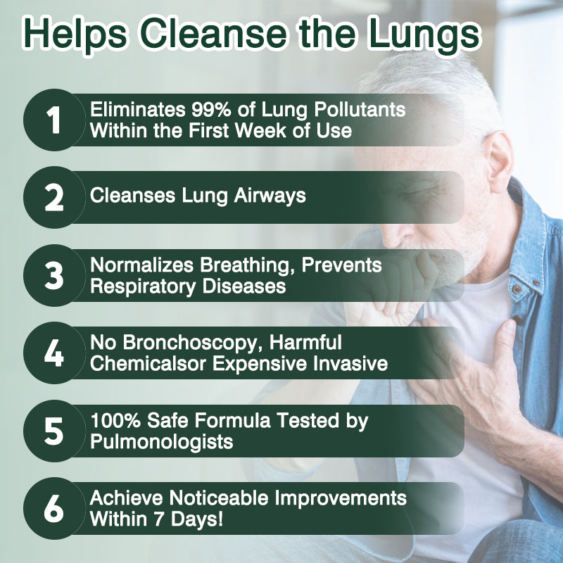 ⚡⚡✅US Official Store:CareBreeze® Botanical Mullein Leaf Extract Lung Cleanse Spray（👨‍⚕️Directly acts on COPD, asthma, chronic bronchitis (CB), respiratory infections, lung cancer, sinusitis, and other conditions）