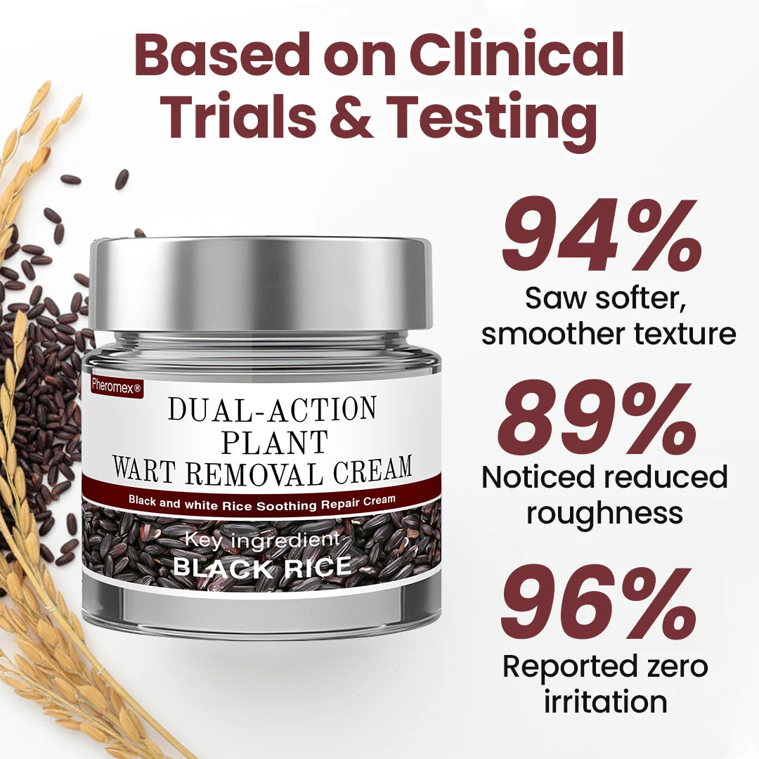 🐵✅US Owned and Operated：Pheromex®Dual-Action Plant Wart Removal Cream（👨‍⚕️Skin Tags,Acne,Hyperpigmentation,Eczema,Psoriasis,Rosacea,Warts)
