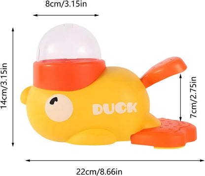 🐶🐱Interactive Treat Dispensing Dog Toys for Boredom + Cat Treat Dispenser for Indoor Enrichment | Duck Slow Feeder Stops Vomiting & Anxiety